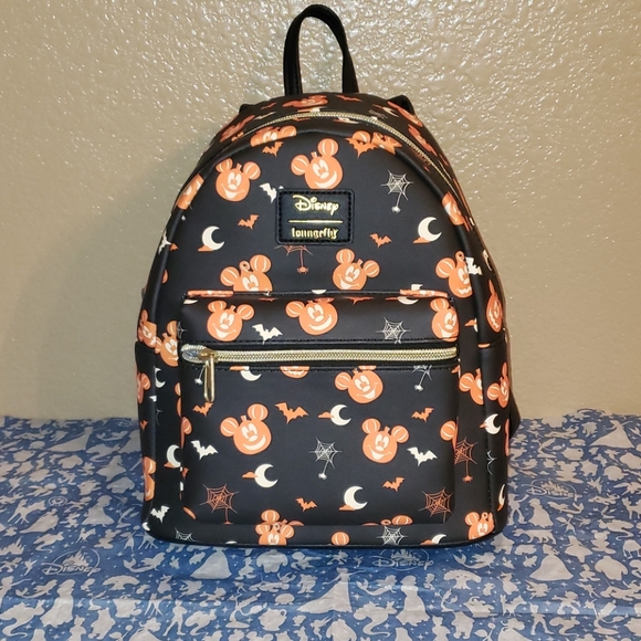 Disney Handbags - MICKEY MOUSE HALLOWEEN LOUNGEFLY